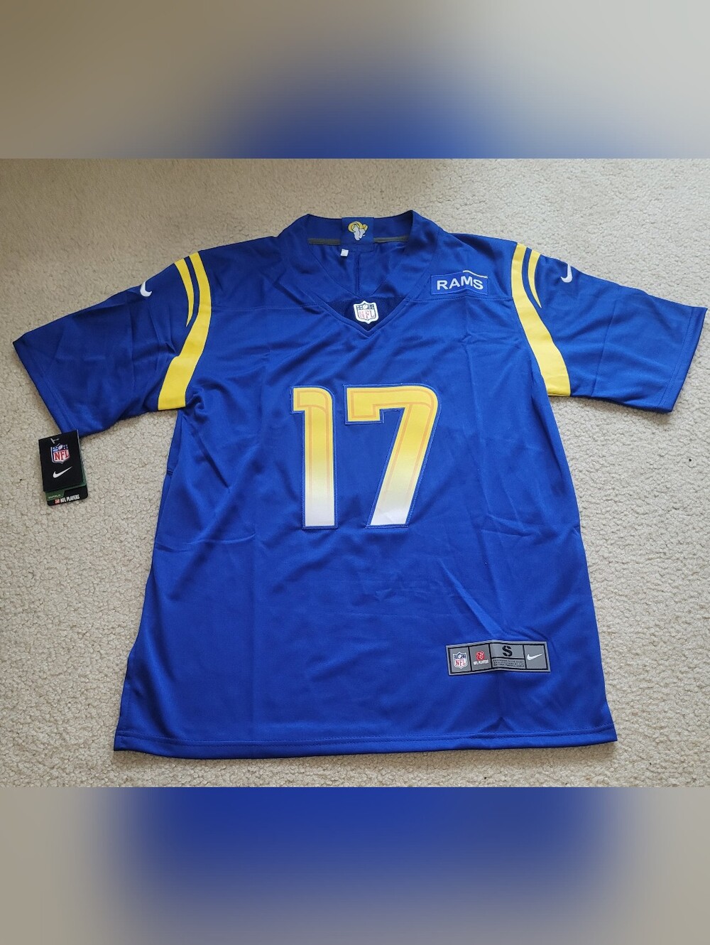 Los Angeles Rams Baker Mayfield #17 NFL Stitched Jersey Men S